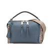 Fendi Leather Selleria Lei Whipstitch Satchel Secondhand