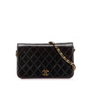 Chanel CC Quilted Lambskin Full Single Flap Secondhand