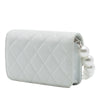 Chanel CC Quilted Lambskin Maxi Pearl Chain Strap Secondhand