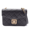 Chanel Quilted Lambskin Crystal Geometric CC Frame Flap Secondhand