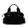 Secondhand Ferragamo Nylon Tiered Grosgrain Handbag