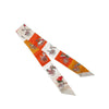 Hermès Voitures Exquises Twilly Silk Scarf Secondhand