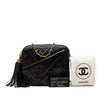 Chanel Mini CC Quilted Lambskin Tassel Camera Bag Secondhand