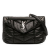 Saint Laurent Small Matelasse Lambskin Monogram Loulou Puffer Shoulder Bag Secondhand