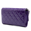 Chanel CC Quilted Patent Wallet On Chain Secondhand