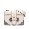 Prada City Calf Studded Folk Cahier Crossbody Secondhand