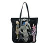 Prada Saffiano Trimmed Tessuto Fashion Doll Tote Secondhand