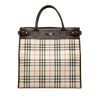Burberry House Check Canvas Convertible Tote Secondhand