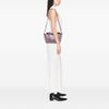 Valentino Small Grained Calfskin Rockstud Trapeze Satchel Secondhand