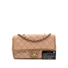 Secondhand Chanel Medium Bicolor Calfskin Graphic Flap