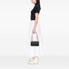 Fendi Zucca Embossed Technical Fabric Chain Midi Baguette Secondhand