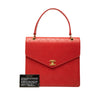 Chanel CC Quilted Caviar Turnlock Top Handle Secondhand