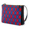 Celine Large Houndstooth Cotton Trio Crossbody Secondhand