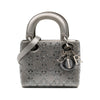 Secondhand Dior Mini Satin Cannage Strass Crystal Embellished Lady Dior