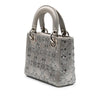 Secondhand Dior Mini Satin Cannage Strass Crystal Embellished Lady Dior