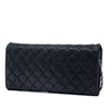 Chanel CC Quilted Iridescent Fabric East West Flap Secondhand