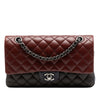Chanel Medium Classic Tricolor Lambskin Double Flap Secondhand