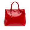 Prada Large Saffiano Vernice Galleria Satchel Secondhand