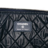 Chanel Large Quilted Lambskin O Case Clutch Secondhand