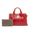Bottega Veneta Small Nappa Intrecciato Roma Satchel Secondhand