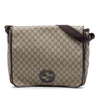 Gucci Large GG Supreme Interlocking G Messenger Bag Secondhand