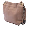 Burberry Small Grained Calfskin and House Check Canvas Bingley Crossbody Secondhand