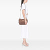 Burberry Small Grained Calfskin and House Check Canvas Bingley Crossbody Secondhand