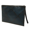 Bottega Veneta Perforated Leather Clutch Secondhand