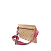 Gucci GG Canvas Web Double Pocket Belt Bag Secondhand