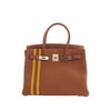 Hermès Togo and Swift Officier Verso Birkin Retourne 30 Secondhand