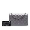 Chanel CC Quilted Metallic Lambskin Faux Pearl Wallet On Chain Secondhand