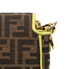 Fendi Zucca Embroidered Canvas Baguette Satchel Secondhand