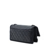 Chanel CC Quilted Lambskin and Grosgrain So Black Flap Secondhand