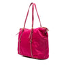 Prada Saffiano Trimmed Tessuto Satchel Secondhand