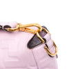 Fendi Medium Leather Embossed FF Baguette Satchel Secondhand