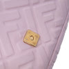 Fendi Medium Leather Embossed FF Baguette Satchel Secondhand
