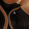 Prada Metallic Saffiano Cuir Leather Monochrome Envelope Flap Secondhand