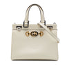 Gucci Small Grained Calfskin Zumi Top Handle Bag Secondhand