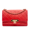 Chanel Large Quilted Lambskin Golden Class Flap Secondhand