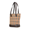 Burberry Haymarket Check Canvas Tote Secondhand