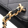 Chanel CC Caviar Square Chain Backpack Secondhand