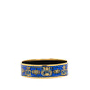 Hermès Wide Printed Enamel Bangle 65 Secondhand