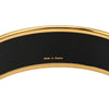Hermès Wide Printed Enamel Bangle 65 Secondhand