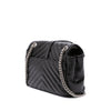 Saint Laurent Medium Crinkled Calfskin Punk Chain Bag Secondhand