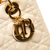 Secondhand Dior Medium Lambskin Cannage Lady Dior