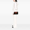 Chanel Small Bicolor Quilted Grosgrain Satin Small Mademoiselle Double Flap Secondhand