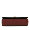 Chanel Small Bicolor Quilted Grosgrain Satin Small Mademoiselle Double Flap Secondhand