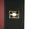 Chanel Small Bicolor Quilted Grosgrain Satin Small Mademoiselle Double Flap Secondhand