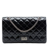Chanel Quilted Crinkled Patent Reissue 2.55 Double Flap 227 Secondhand