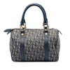 Dior Small Diorissimo Trotter Canvas Boston Bag Secondhand